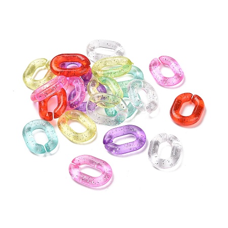 Transparent Acrylic Link Ring TACR-B002-01-1