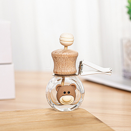 Glass Openable Mini Perfume Bottle BOTT-PW0001-132E-1