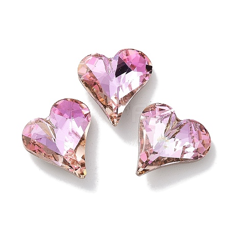 Glass Rhinestone Cabochons RGLA-G020-04A-D123-1