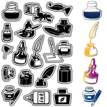 Custom PVC Plastic Clear Stamps DIY-WH0439-0341-1