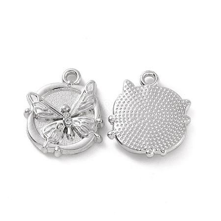 Alloy Crystal Rhinestone Pendants FIND-A023-11P-1