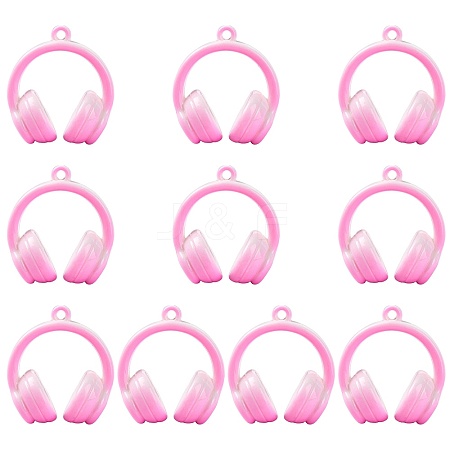 Two Tone Opaque Acrylic Pendants SACR-FZC0001-002I-1