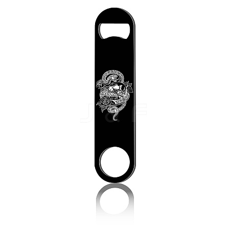 430 Stainless Steel Bottle Openers AJEW-WH0259-034-1
