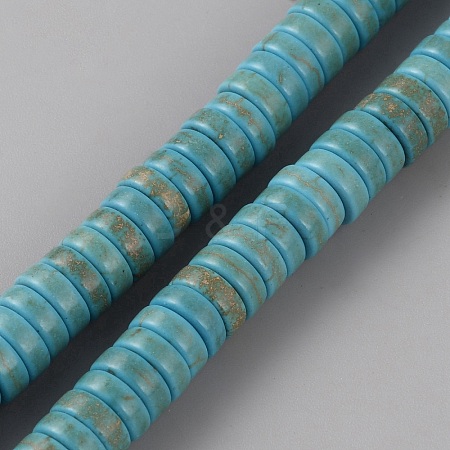 Synthetic Turquoise Beads Strands TURQ-WH0001-21A-03-1