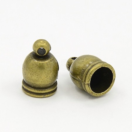 Tibetan Style Cord Ends LS-TIBE-4736-AB-FF-1