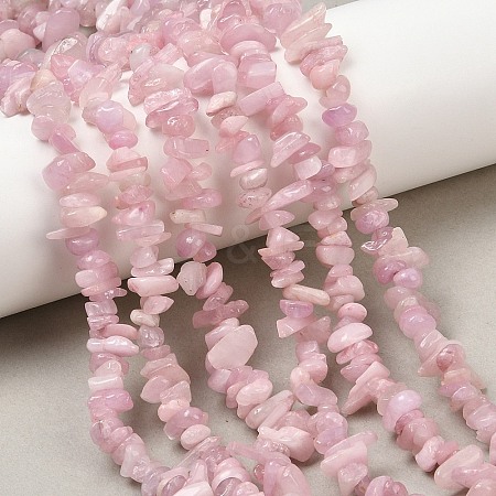 Natural Kunzite Beads Strands G-P597-A01-01-1