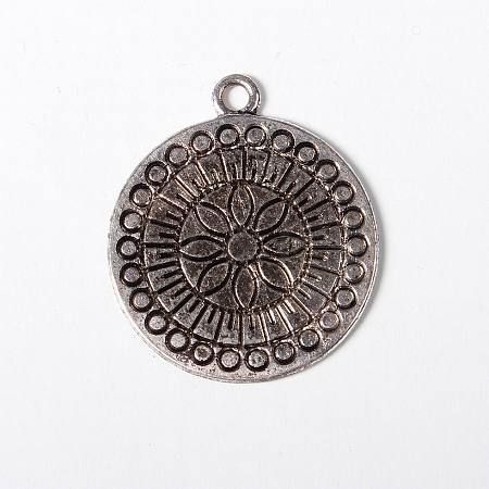 Tibetan Style Alloy Pendant X-LF9447Y-1