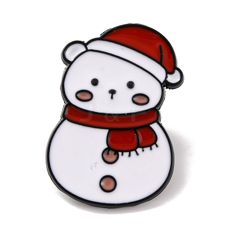 Christmas Theme Enamel Pins LS-JEWB-M043-05B-1