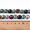 Natural Colorful Fluorite Beads Strands G-T139-55-5