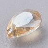 Glass Rhinestone Pendants RGLA-A024-H02-001GS-3