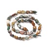 Natural Ocean Jasper Beads Strands G-E483-39C-2