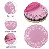 180Pcs 9 Colors Lace Paper Greaseproof Wrap Tissue AJEW-CN0004-29-4