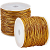 2 Rolls Polyester Metallic Elastic Round Cord OCOR-CY0003-50A-7