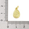 Rack Plating Brass Enamel Charms KK-M293-37G-01-3