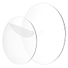 2Pcs 2 Styles Transparent Acrylic Sheet MACR-BC0001-09-1