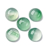 Natural Green Onyx Agate Cabochons G-K348-07A-01-1
