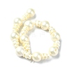 Natural Shell Pearl 3-Hole Guru Bead Strands G-K149-53A-2