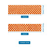 2 Rolls 2 Sizes Polyester Elastic Ribbon EW-TA0001-02G-7