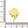 304 Stainless Steel Enamel Pendants STAS-Q347-04G-3