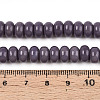 Opaque Spray Painted Glass Beads X-GLAA-ZX008-8mm-18S-4