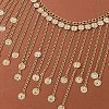 Iron Coin Tassel Skirt Body Chains for Sexy Bikini WG065A6-02-3