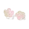 Dyed & Heated Glass Bead Caps GLAA-C042-01H-2