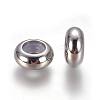 304 Stainless Steel Beads X-STAS-L222-41C-P-2