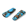 Assembled Bronzite and Synthetic Turquoise Pendants G-R437-05-2