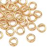 SHEGRACE Brass Ring Charm Connectors XGR-Q6M861-913G-1
