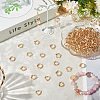 180Pcs 3 Styles CCB Plastic Bead Frame CCB-SP0001-08G-3
