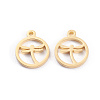 304 Stainless Steel Charms STAS-I151-45G-1