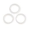 Brass Soldered Closed Jump Rings KK-K253-15D-03S-1