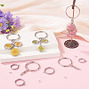 5Pcs 304 Stainless Steel Open Back Bezel Pendants STAS-TAD0001-01D-5