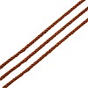 Eco-Friendly Dyed Round Nylon Cotton String Threads Cords OCOR-L001-821-207-1
