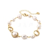 Pearl Beaded Bracelets BJEW-P350-02G-4