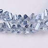 Electroplate Glass Beads Strands EGLA-J145-6mm-PL02-3