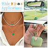 12Pcs 12 Styles 304 Stainless Steel Enamel Pendants STAS-TA0001-43-8