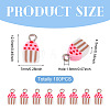 100Pcs Handmade Polymer Clay Charms CLAY-TA0001-96B-3