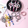 5Pcs Ring Food Grade Eco-Friendly Silicone Focal Beads JX894J-3