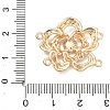 Brass Multi-Strand Links Cabochon Settings KK-F934-06G-3