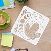 Plastic Reusable Drawing Painting Stencils Templates DIY-WH0172-437-3