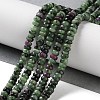 Natural Ruby in Zoisite Beads Strands G-K343-C37-01-1