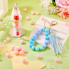 50Pcs Food Grade Eco-Friendly Silicone Beads SIL-TA0002-89E-5