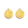 Golden Plated Alloy Enamel Charms LS-ENAM-Q437-13E-1