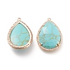 Synthetic Turquoise Pendants G-L514-045G-2
