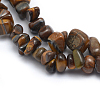 Natural Tiger Eye Beads Strands X-G-P332-45-2