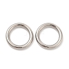 Non-Tarnish 304 Stainless Steel Linking Rings X-STAS-D246-01A-04P-2