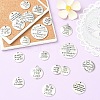 20Pcs 10 Styles Tibetan Style Alloy Pendants TIBEP-YW0002-38-4