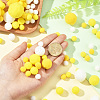 3 sets Polyester Ball Decoration DIY-SC0031-26C-4