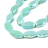 Electroplate Glass Beads Strands EGLA-Q125-009D-3